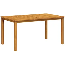 vidaXL Gartentisch 150 x 90 x 74 cm Akazie braun