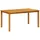 vidaXL Gartentisch 150 x 90 x 74 cm Akazie braun