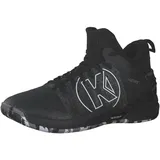Kempa Attack Mid-Top Handballschuhe mit Michelin Laufsohle schwarz 50