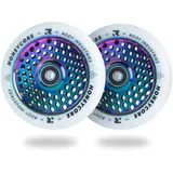 Root Industries Root Root Unisex – Erwachsene Honeycore Scooter-Räder, Neochrome, 110mm Root Root Unisex – Erwachsene Honeycore Scooter-Räder, Neochrome, 110mm