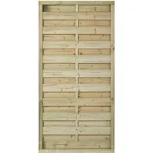 Plus Sichtschutzelement 90 x 180 cm grün Holz