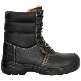 Urgent Winterstiefel Arbeitsschuhe 112 SB Winter Sicherheitsschuhe mit Stahlkappe Gr. 43 - Schwarz - 43