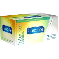 «Internal Condom» Femidom, latexfreie Frauenkondome (30 Kondome) 30 St