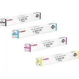 Original Toner C-EXV29 4er-Set schwarz, cyan, magenta, gelb