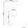 Beliani Wandkerzenhalter PENICHE Metall Gold
