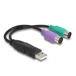 Delock USB zu PS/2 Adapter Adapter und Konverter