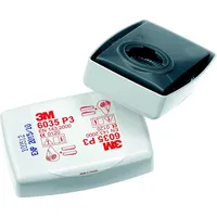 3M Partikelfilter im robusten Kunststoffgehäuse 6035 P3r