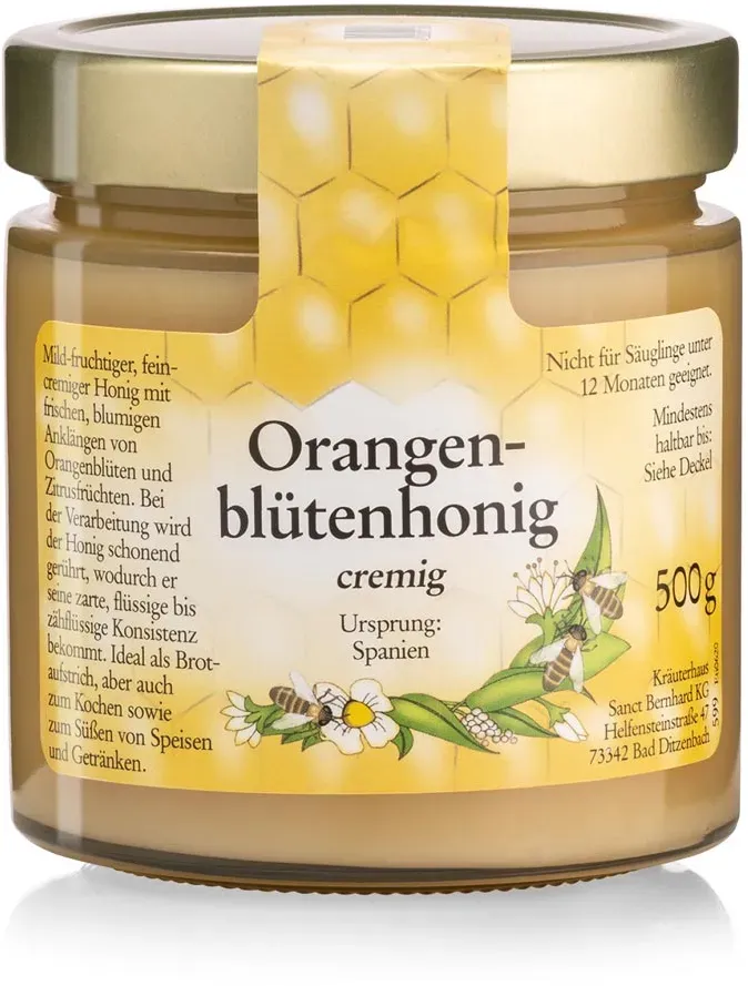 Orangenblütenhonig cremig - 500 g
