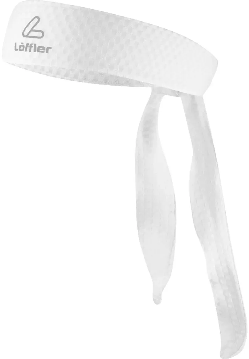 Löffler TIE Headband Txgrid white (100) OS