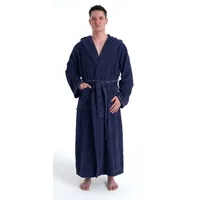 bruno banani Herrenbademantel » »Danny« Normallänge & Überlänge, auch in extra lang, Hotelbademantel«, (1 St.), mit Logostreifen, Herren Bademantel aus 100% Baumwolle, S-4XL Bruno Banani marine Länge: 145 cm