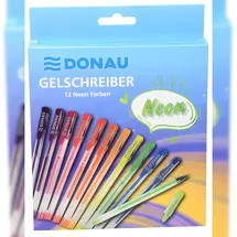 Donau Elektronik Kugelschreiber Neon 0,4 mm 12 St.