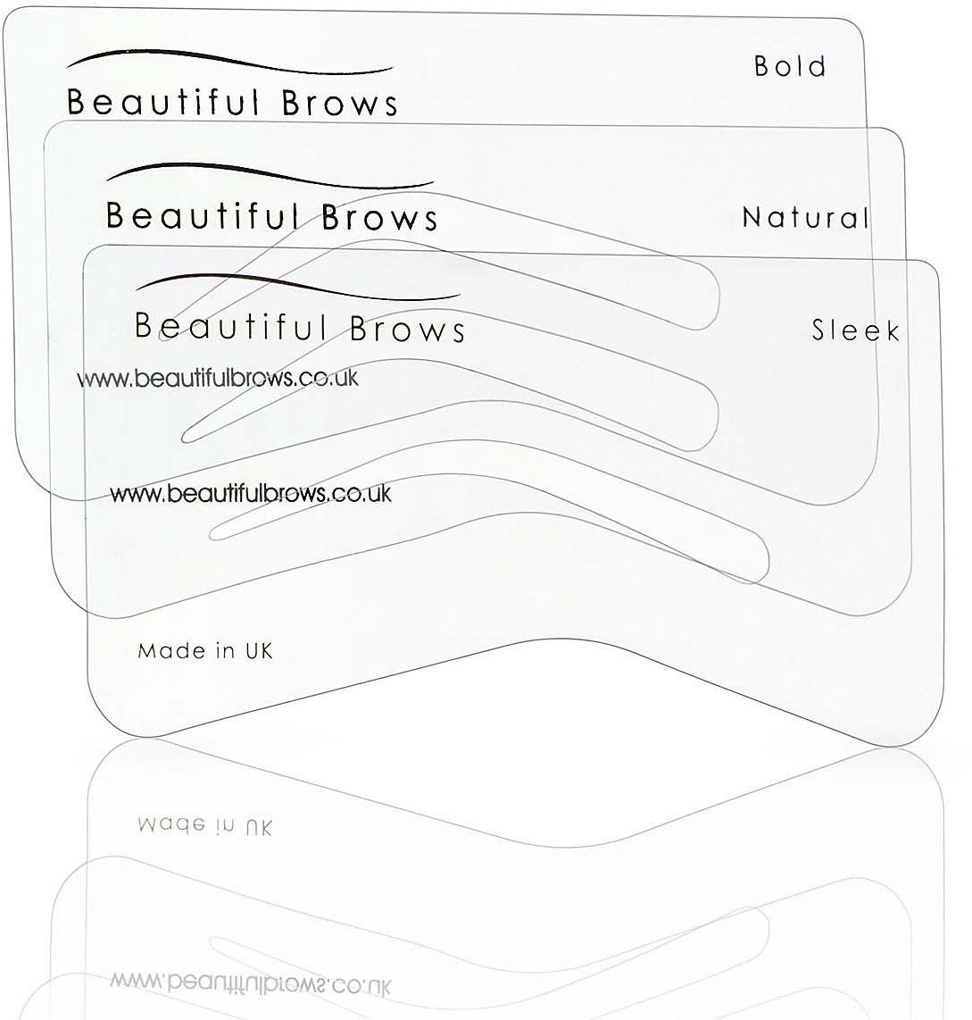 Beautiful Brows Schablonen neu 6 St