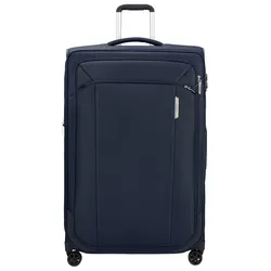 Weichgepäck-Trolley SAMSONITE "RESPARK 82", Gr. B/H/T: 53cm x 82cm x 34cm 156 l, blau (midnight blau), klassisch, Koffer, Trolley, Reisegepäck Weichschalenkoffer TSA-Zahlenschloss
