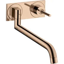 Hansgrohe Axor Uno 2 Einhebel-Küchenmischer Unterputz Polished Red Gold