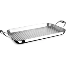 Ibili Triply Natural Grill, 38x25 cm, - Grey - One Size