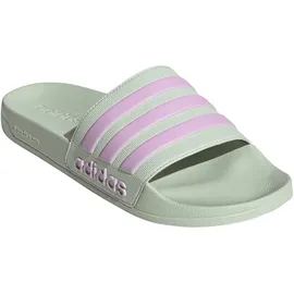 adidas Shower Adilette Linen Green / Bliss Lilac / Bliss Lilac 42