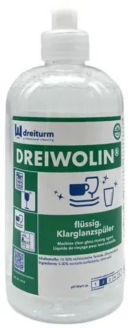 Klarspüler Dreiturm Dreiwolin 500 ml Klarspüler für strahlenden Glanz