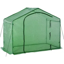 Outsunny Foliengewächshaus BxHxL: 100 x 168H cm - gruen