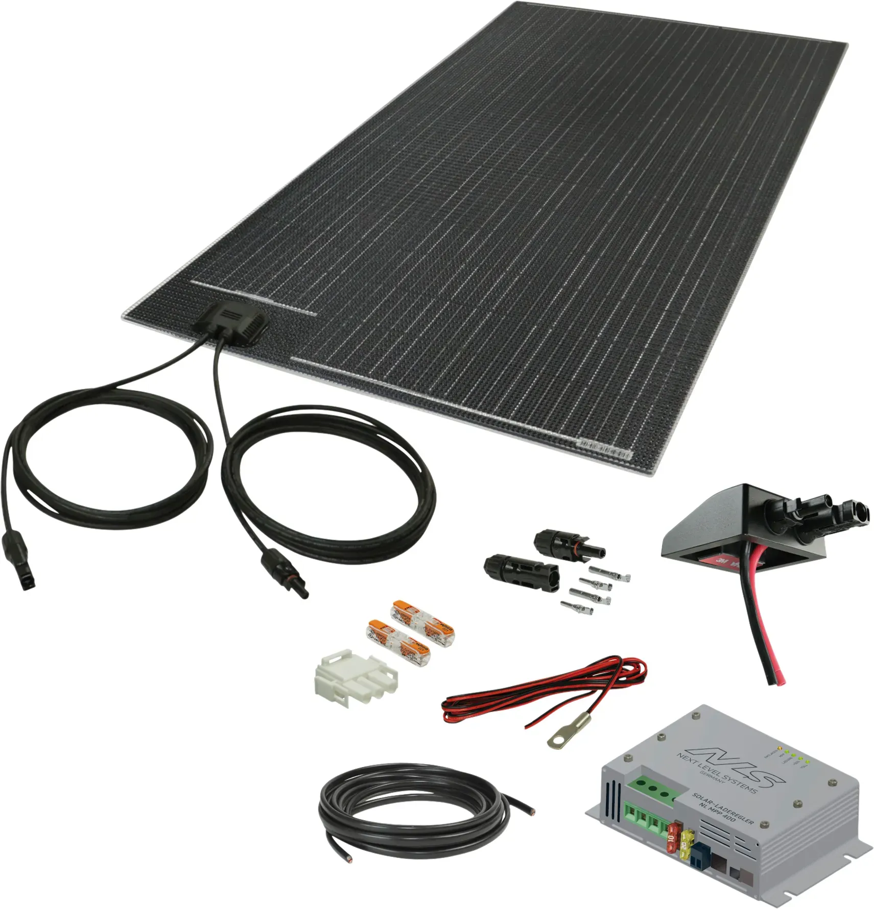 Next Level Systems NL FT Flat Type Solar Komplettsystem Modulanzahl 1 / 120 W
