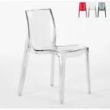 Stühle Küchenstuhl Esstischstuhl Esszimmerstuhl Grand Soleil Femme Fatale Made In Italy - Transparent