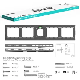 ONKRON Fester TV-Halter für 55"-100", 75 kg schwarz