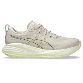 Asics GEL-CUMULUS 27 Damen, braun, Größe 43 1⁄2 - Mineral beige / Huddle Yellow - EU