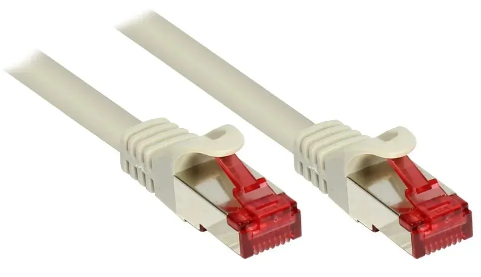 Alcasa 10m Cat6 S/FTP Netzwerkkabel Grau S/FTP (S-STP)