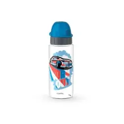 EMSA Kids Tritan Trinkflasche, 0,5 Liter N30332 , 1 Trinkflasche, Motiv: Auto