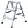 Günzburger Standard-Stehleiter 2 x 3 Stufen (11163)
