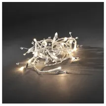 Konstsmide LED Lichterkette Glasperlen 2 m Warmweiß