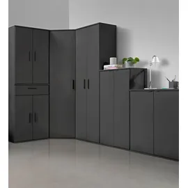 mokebo Der Lange 60 x 180 x 34 cm Schwarz