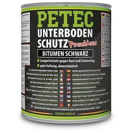 Petec Unterbodenschutz Bitumen schwarz Pinseldose