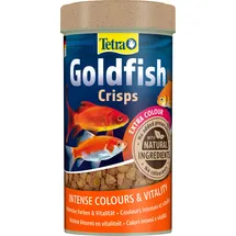 Tetra Goldfish Crisps - Fischfutter in Crisp-Form für alle Goldfische und andere Kaltwasserfische, 250 ml Dose