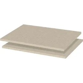 OTTO home Einlegeboden Onyx (B/T/H): 72/32,1/8 cm), im praktischen 2er-Set grau