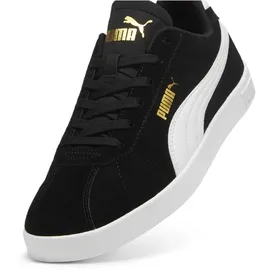 Puma Club II Sneaker 01 black/white/gold 38.5