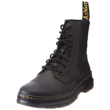 Dr. Martens 8 Eye Boot Springerstiefel, Black Wyoming, 39 EU