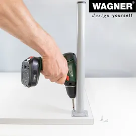 Wagner Möbelbein Telescope ST 1829 12182901 Ø 30 x 160-250 mm