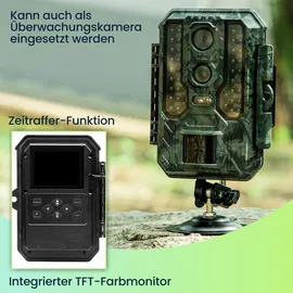 casativo-tech Wildkamera 4K Grün