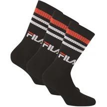 Fila Socken 3er Pack Schwarz 35-38