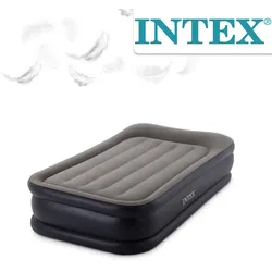 Intex Luftbett 191x99x42 cm mit integrierter Luftpumpe Gästebett