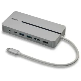 Lindy DST-Mx Duo, USB C Laptop/MacBook Mini Dockingstation