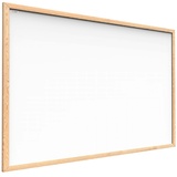 ALLboards Whiteboard mit Naturholzrahmen 100x80cm