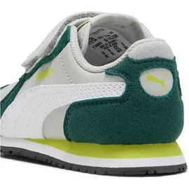 Puma Cabana Racer Sl 20 Baby-Sneaker mit Klettverschluss 19 cool light gray/white/dark myrtle/lime smash 26