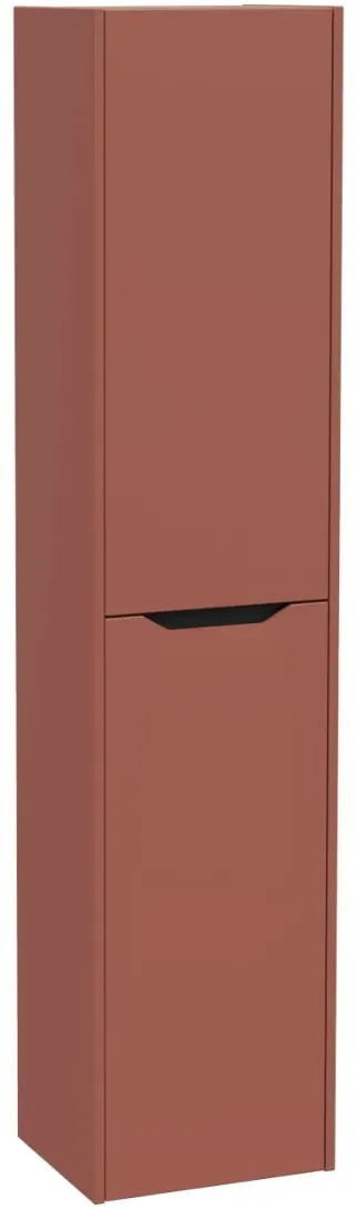 VitrA New Integra Square Hochschrank mit 2 Türen 40 x 35 x 180 cm (BxTxH) Türanschlag Matt,80322 80322