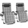 Tectake Cloud Sonnenliege 113 x 76 x 103 cm Grau