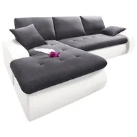 TRENDMANUFAKTUR Ecksofa »Indie, modern und bequem, Materialmix, L-Form«, wahlweise