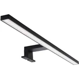 SOTECH LED Aufbauleuchte SKY 600 mm neutralweiß (4000K) 230V / 8W schwarz Spiegelleuchte Schrankleuchte Badleuchte