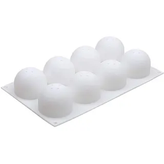 3D-Kugel Silikonform, runde Mousse-Kuchen-Backformen, Dessert-Formen für Gelee, Kugelgebäck und Eiskugeln, (Einzelkugel-Form: D 6,1 x 5,6 cm)