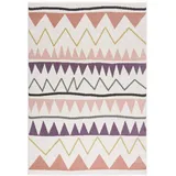 Carpet City Kinderteppich »Anime9382«, rechteckig, 11 mm Höhe, Spielteppich, Zickzack, Weicher Flor, Pflegeleicht, Kinderzimmer