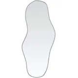 vidaXL Wandspiegel 100 x 45 cm Silber